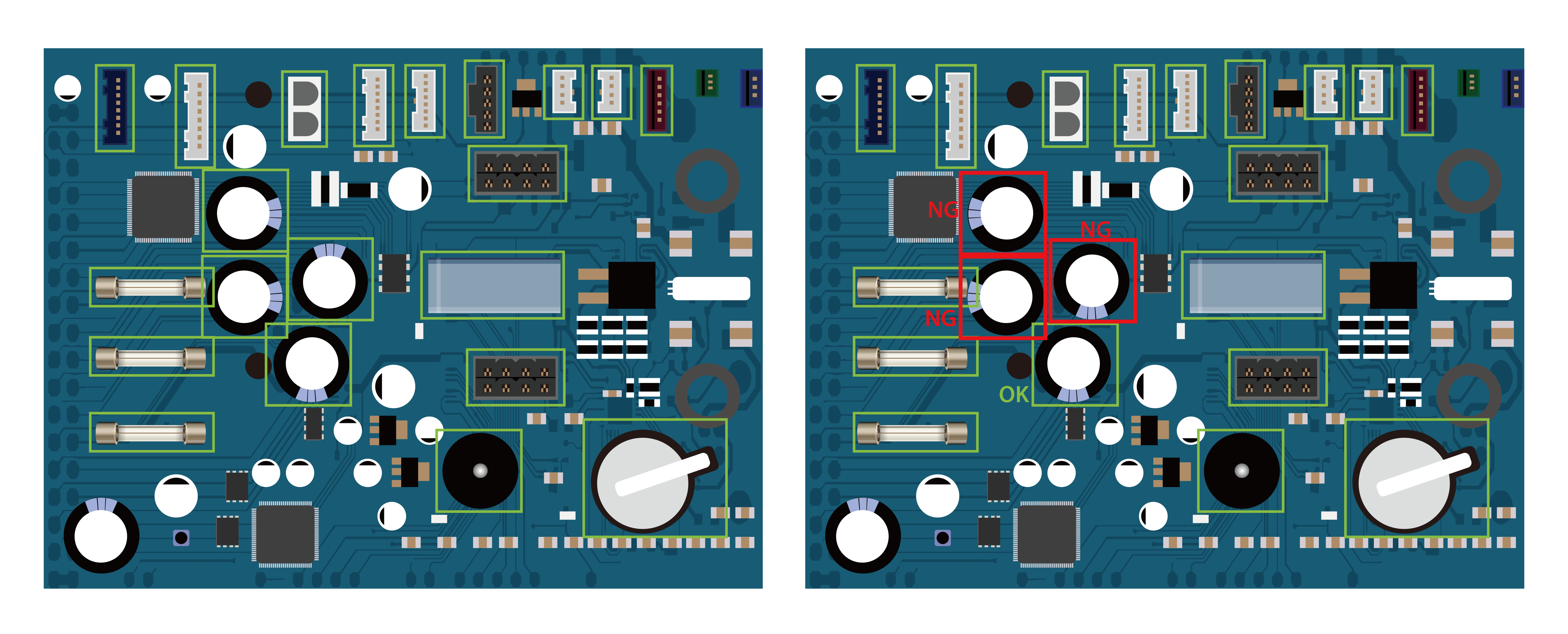 Printed circuit board defect detection case
