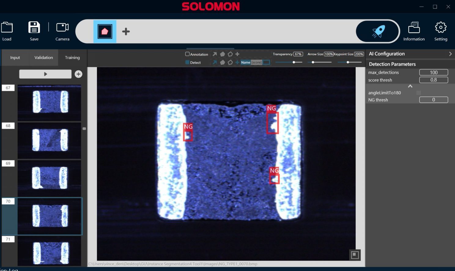 AI Inspections for Multilayer Ceramic Capacitors (MLCC)