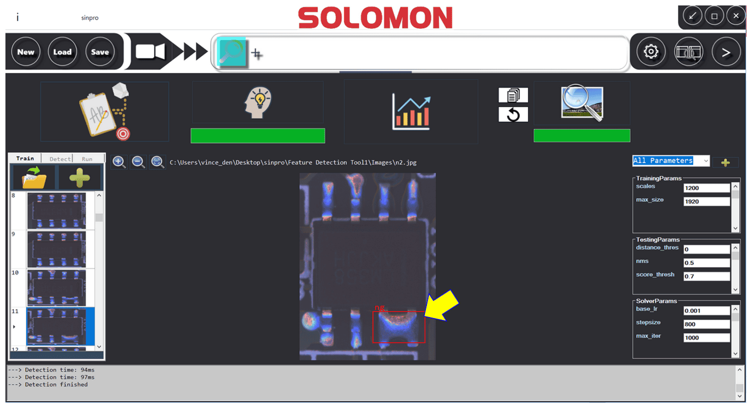 Detecting Short Circuits in SMT Soldering