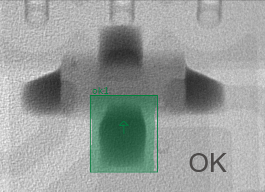 Solder joint and mark defect detection case