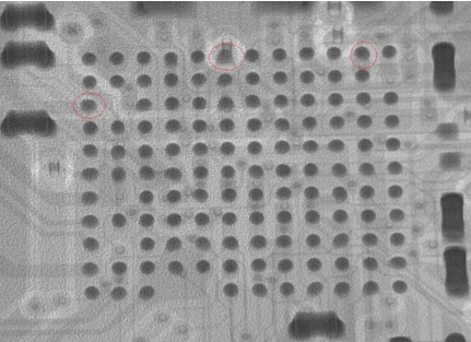 BGA soldering defect detection - wrong size