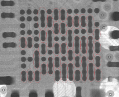 Short circuit solder joint and mark defect detection