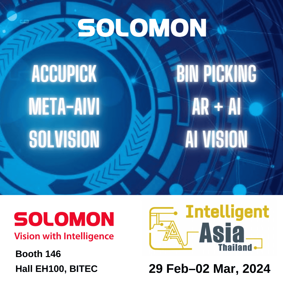 Solomon at Intelligent Asia Thailand 2024