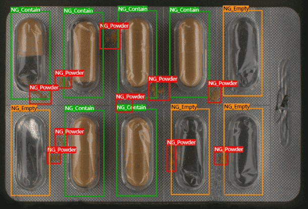 Pharmaceutical blister pack inspection using AI vision for tablet presence and packaging defects