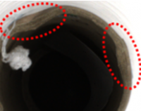 Automated Visual Inspection of Yarn Broken paper tube
