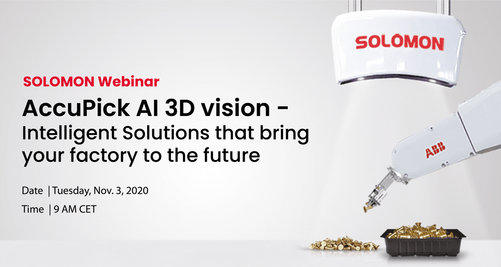 AccuPick AI 3D vision -Intelligent Solutions that bring your factory to the future