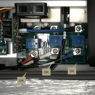 Wiring position and missing detection case
