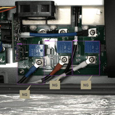 Wiring position and missing detection case
