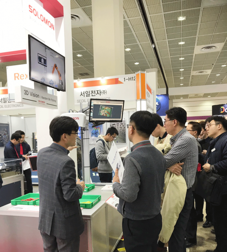 韓国自動化展示会にて、SOLOMON知能産品デビュー