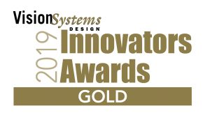 Vision System Design 2019 Innovators Gold Award winner certificate