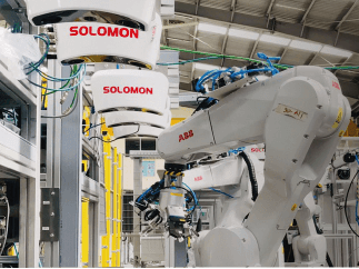 automated automotive kitting and assembly line