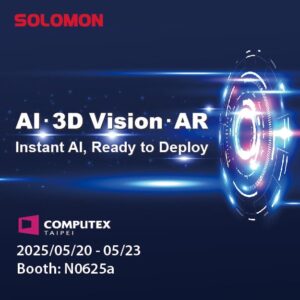 Solomon at COMPUTEX 2025 flyer