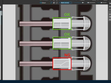 defect detection of medical devices using SolVision AI inspection software