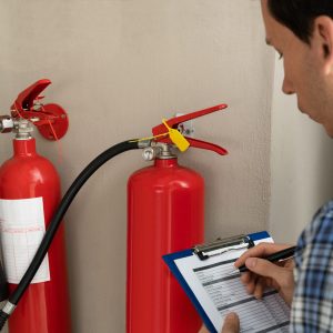 Fire Extinguisher Inspection Using AR + AI