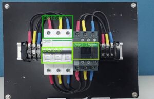 META-aivi inspection detects wiring errors and verifies SOP compliance using AR overlays.