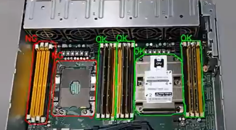 META-aivi performs PCB assembly inspection and identifies an incorrect or missing component with bounding box overlays.