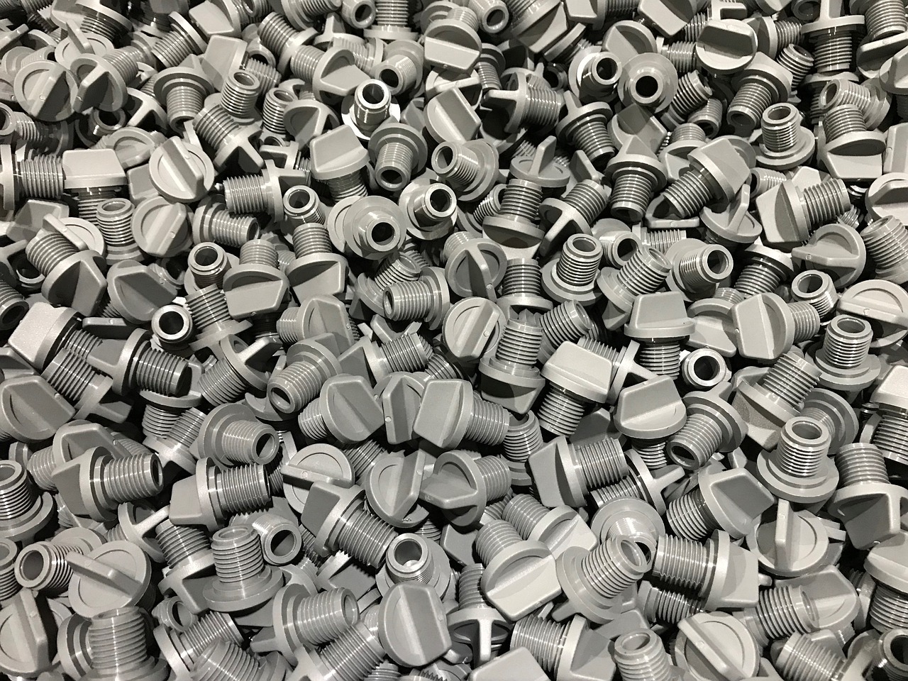 assorted plastic parts