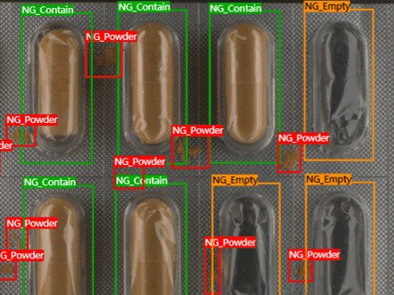 presence/absence detection of PTP using SolVision AI inspection software