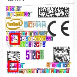 SolVision uses OCR to recognize and digitize printed text and numbers during electronics product label inspection.