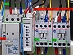 SOP validation of electrical wiring panel configuration using AR glasses