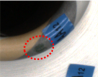 Automated Visual Inspection of Yarn Paper tube stain