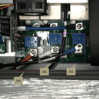 Wiring position and missing detection case