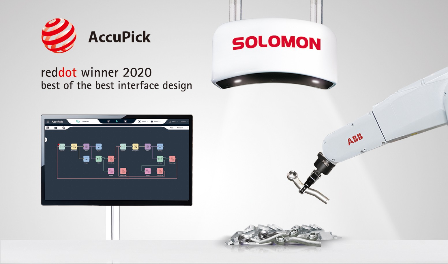 AccuPick 3D Wins Red Dot Design Award